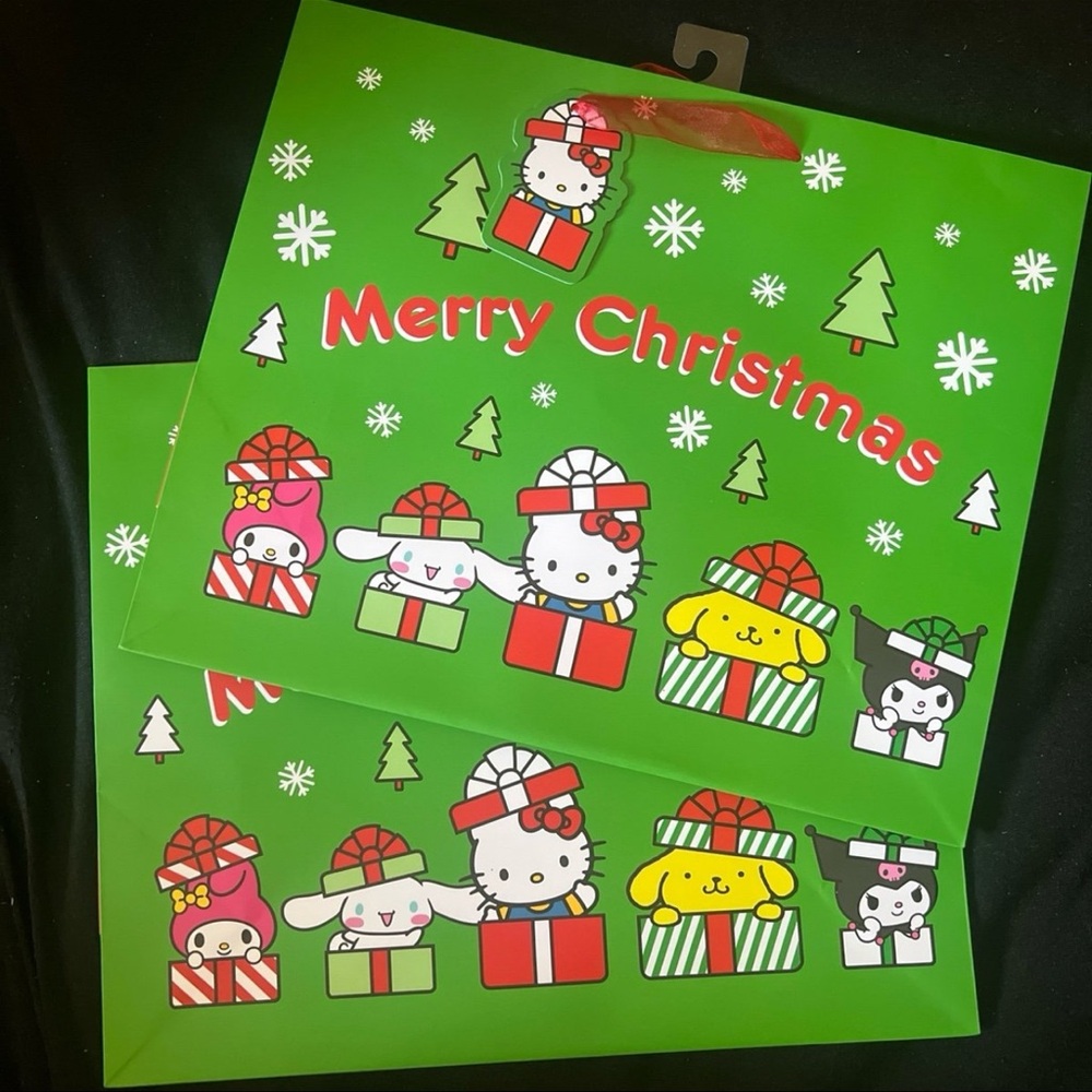 Hello Kitty Christmas Gift Bags